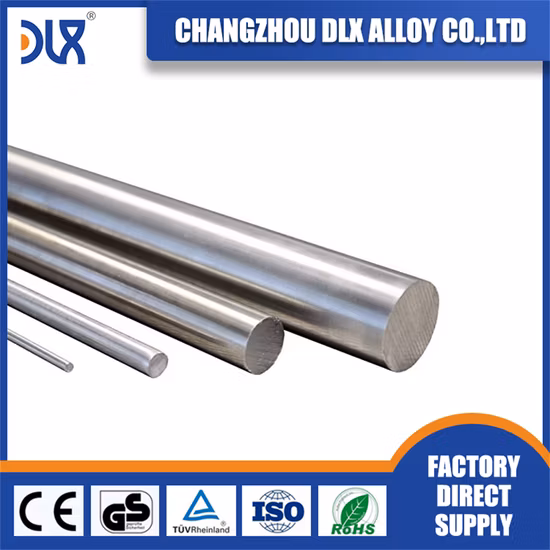 Lingote Rod Nickel Bar 99,999% do níquel do metal 5n da pureza alta